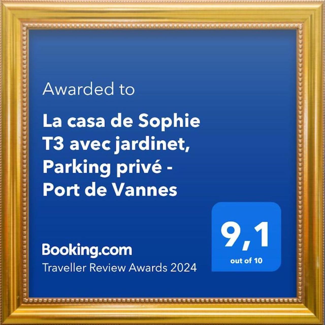 La Casa De Sophie T3 Avec Jardinet, Parking Prive - Port De Vannes Exterior foto